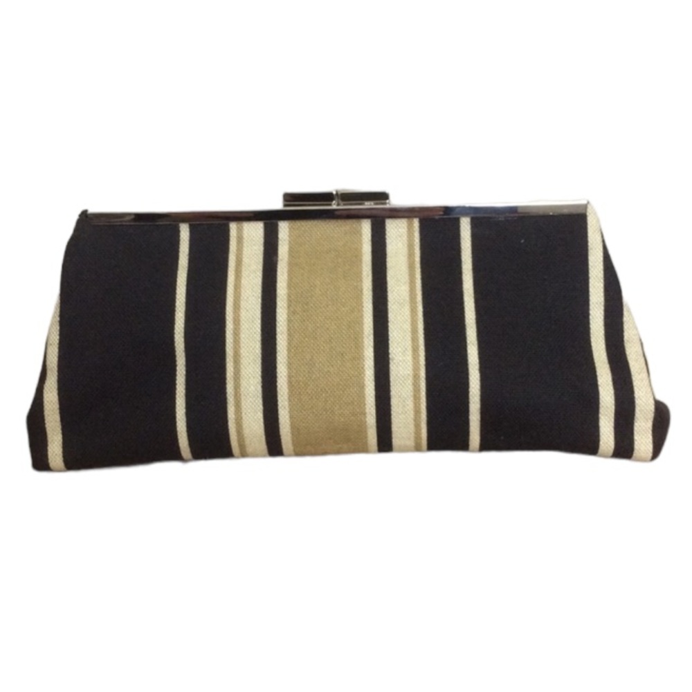 Handmade Clutch Stripes Handbag New